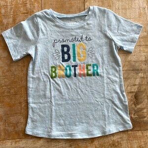NWOT Mud Pie brother tee size 2t-5t